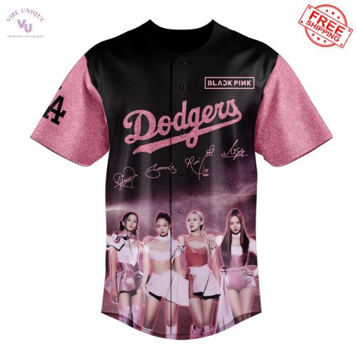 LA Dodgers x Blackpink 2025 World Tour Signature Limited Baseball Jersey