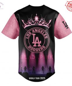 LA Dodgers x Blackpink 2025 World Tour Signature Limited Baseball Jersey 3
