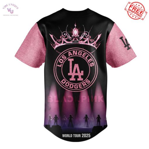 LA Dodgers x Blackpink 2025 World Tour Signature Limited Baseball Jersey