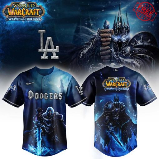 LA Dodgers x World Of Warcraft 2025 Limited Baseball Jersey