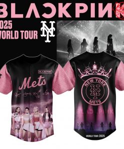 LA Mets x Blackpink 2025 World Tour Signature Limited Baseball Jersey