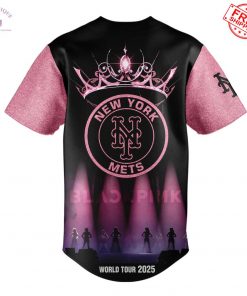 LA Mets x Blackpink 2025 World Tour Signature Limited Baseball Jersey 3