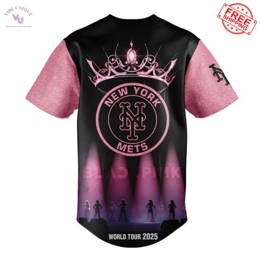 LA Mets x Blackpink 2025 World Tour Signature Limited Baseball Jersey