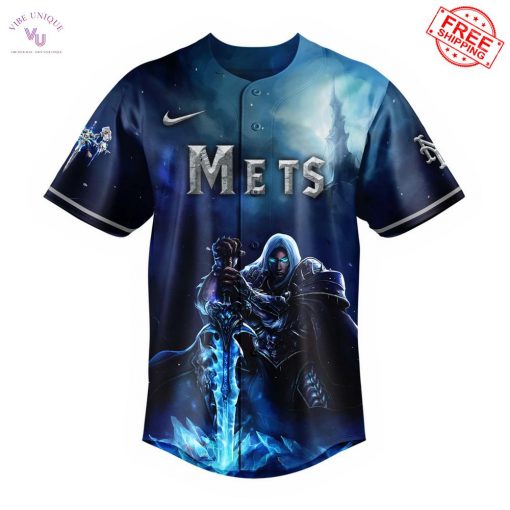 LA Mets x World Of Warcraft 2025 Limited Baseball Jersey