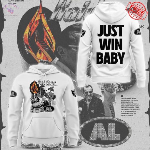 Las Vegas Raiders Al Davis Just Win Baby Limited Shirt Collection