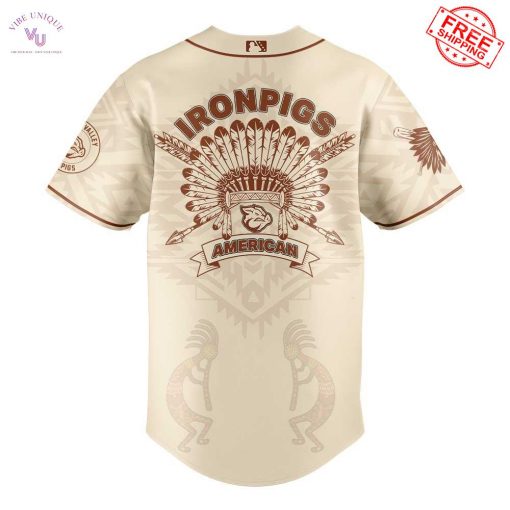 Lehigh Valley IronPigs Native American Heritage Month Limited Baseball Jersey