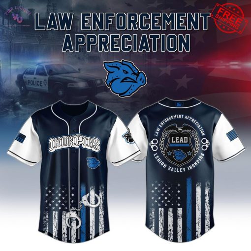 Lehigh Valley IronPigs x Law Enforcement Appreciation 2025 Limited Baseball Jersey