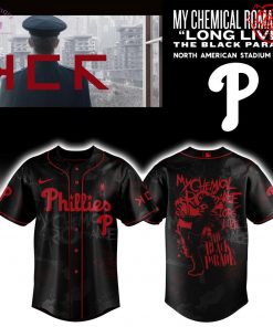 Long Live 2025 My Chemical Romance x Philadelphia Phillies Limited Baseball Jersey