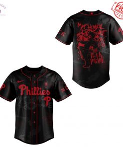 Long Live 2025 My Chemical Romance x Philadelphia Phillies Limited Baseball Jersey