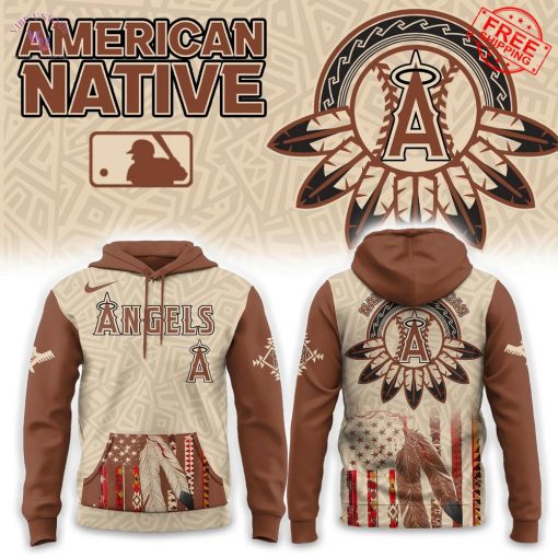 Los Angeles Angels x Native American Heritage Special Hoodie 2025