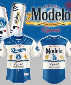 Los Angeles Dodgers x Modelo 2025 Personalized Limited Baseball Jersey