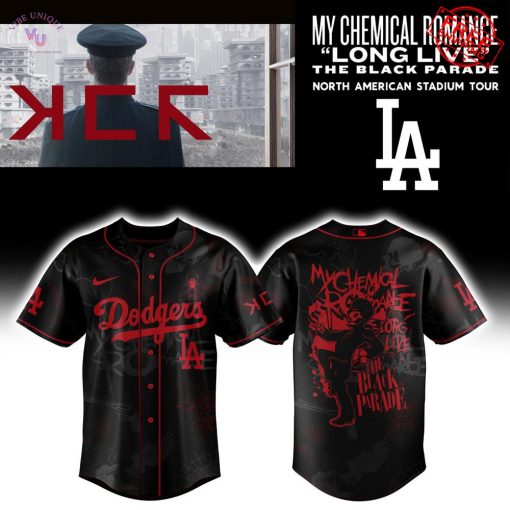 Los Angeles Dodgers x My Chemical Romance Long Live 2025 Limited Baseball Jersey