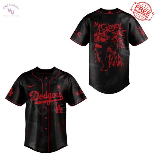 Los Angeles Dodgers x My Chemical Romance Long Live 2025 Limited Baseball Jersey