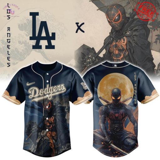 Los Angeles Dodgers x Spider-Man 2025 Limited Baseball Jersey