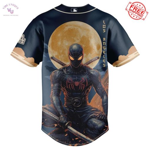 Los Angeles Dodgers x Spider-Man 2025 Limited Baseball Jersey