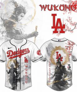 Los Angeles Dodgers x Wukong 2025 Limited Baseball Jersey