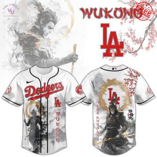 Los Angeles Dodgers x Wukong 2025 Limited Baseball Jersey