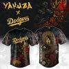 Los Angeles Dodgers x Yakuza Dragon Oni 2025 Limited Baseball Jersey