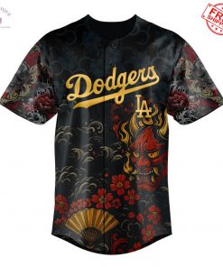Los Angeles Dodgers x Yakuza Dragon Oni 2025 Limited Baseball Jersey