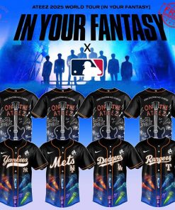 MLB All Team x ATEEZ World Tour 2025 In Your Fantasy Limited Baseball Jersey