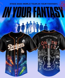 MLB All Team x ATEEZ World Tour 2025 In Your Fantasy Limited Baseball Jersey