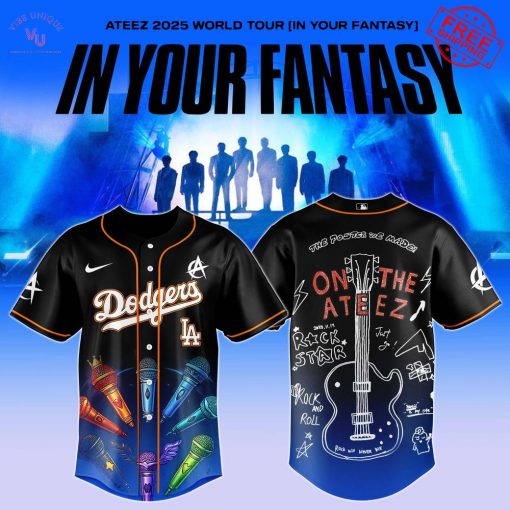 MLB All Team x ATEEZ World Tour 2025 In Your Fantasy Limited Baseball Jersey