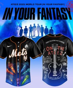 MLB All Team x ATEEZ World Tour 2025 In Your Fantasy Limited Baseball Jersey 3