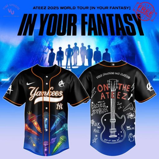 MLB All Team x ATEEZ World Tour 2025 In Your Fantasy Limited Baseball Jersey