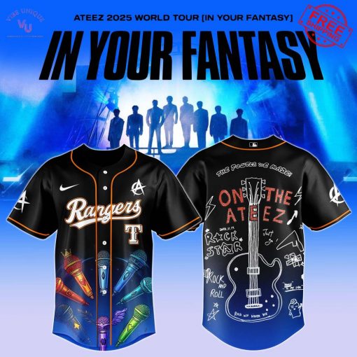 MLB All Team x ATEEZ World Tour 2025 In Your Fantasy Limited Baseball Jersey