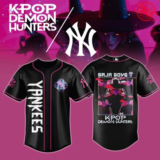 MLB All Team x Saja Boys Kpop Demon Hunters 2025 Limited Baseball Jersey