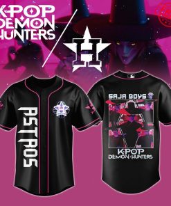 MLB All Team x Saja Boys Kpop Demon Hunters 2025 Limited Baseball Jersey 3
