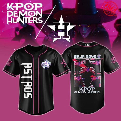 MLB All Team x Saja Boys Kpop Demon Hunters 2025 Limited Baseball Jersey