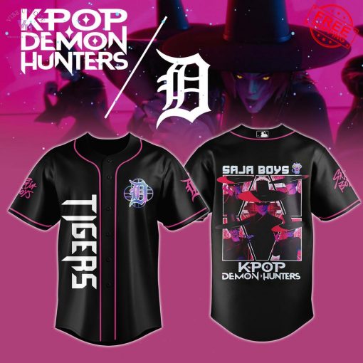 MLB All Team x Saja Boys Kpop Demon Hunters 2025 Limited Baseball Jersey
