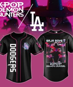 MLB All Team x Saja Boys Kpop Demon Hunters 2025 Limited Baseball Jersey 5