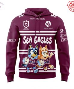 Manly Warringah Sea Eagles x Bluey and Bingo 2025 Limited Shirt Collection 5