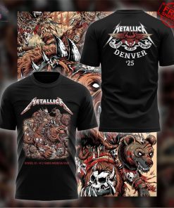 Metallica M72 World Tour Denver 2025 Limited T-Shirt