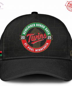 Minnesota Twins Remember Rondo Days Limited Baseball Jersey 4