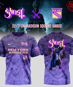 NY Rangers x Ghost Band Tour 2025 Limited T-Shirt