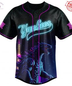 NY Yankees x Japanese Godzilla 2025 Limited Baseball Jersey