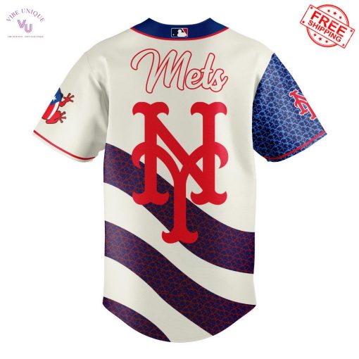 New York Mets x Puerto Rico Heritage 2025 Limited Baseball Jersey