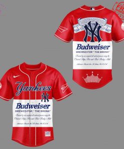 New York Yankees x Budweiser 2025 Limited Baseball Jersey