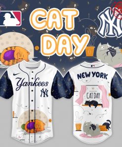 New York Yankees x International Cat Day 2025 Limited Baseball Jersey