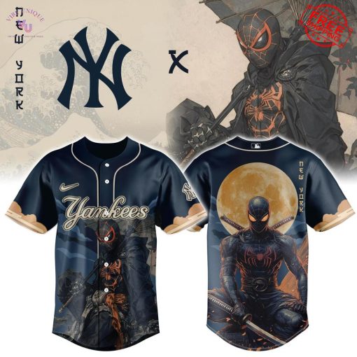 New York Yankees x Spider-Man 2025 Limited Baseball Jersey