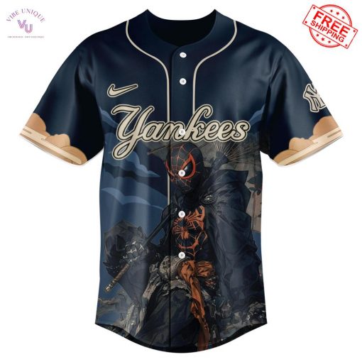 New York Yankees x Spider-Man 2025 Limited Baseball Jersey