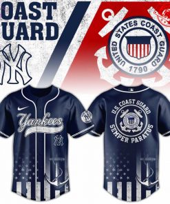 New York Yankees x US Coast Guard 2025 Limited Baseball Jersey