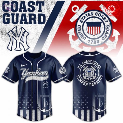 New York Yankees x US Coast Guard 2025 Limited Baseball Jersey