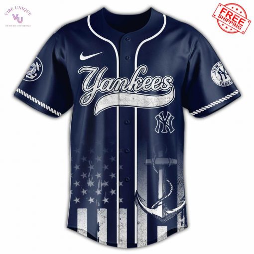New York Yankees x US Coast Guard 2025 Limited Baseball Jersey