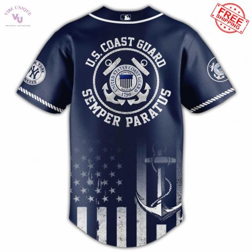 New York Yankees x US Coast Guard 2025 Limited Baseball Jersey