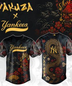 New York Yankees x Yakuza Dragon Oni 2025 Limited Baseball Jersey