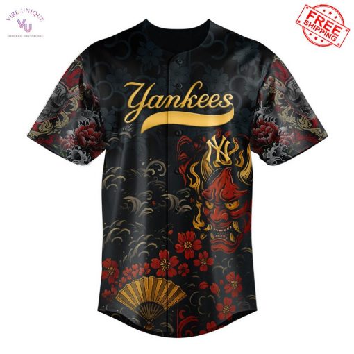 New York Yankees x Yakuza Dragon Oni 2025 Limited Baseball Jersey
